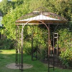 Gazebo 2.5m diameter.